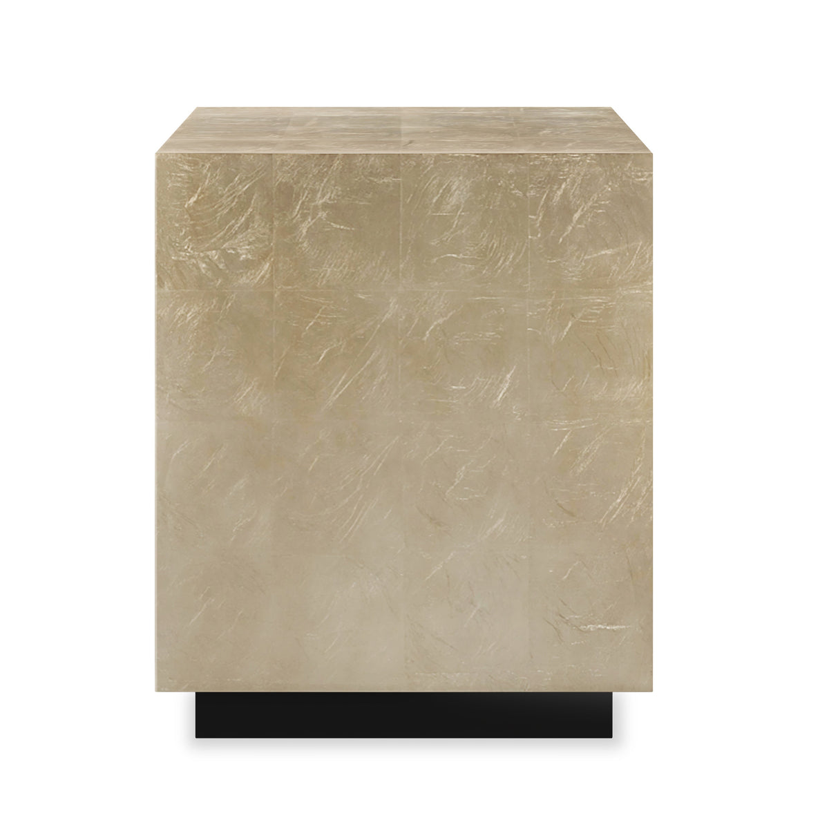 Caracole Cocktail Couture Square End Table – close-up – Lusso Furniture Miami