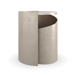 Caracole Nautilus Spot Table – front view – Lusso Furniture Miami