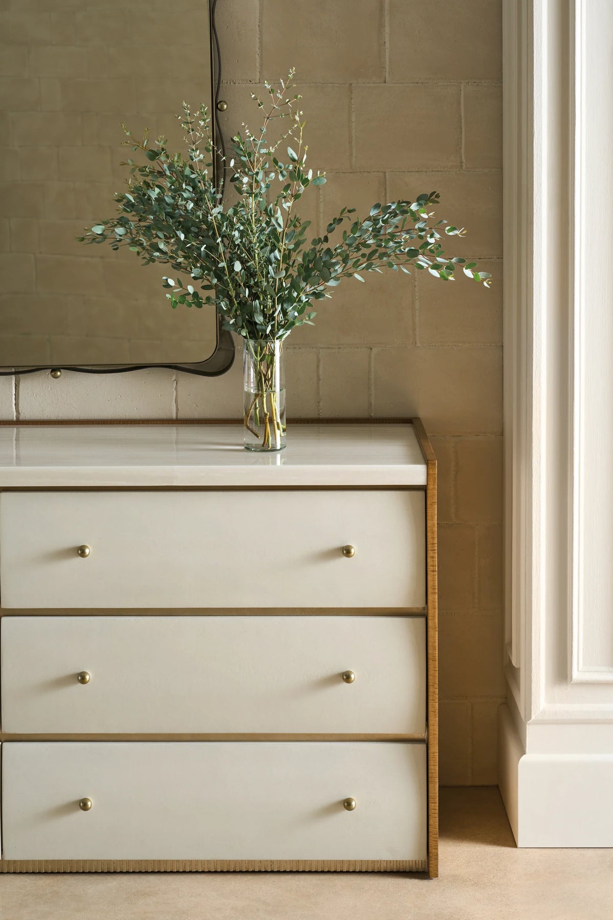 Caracole Avignon Dresser – top view – Lusso Furniture Miami
