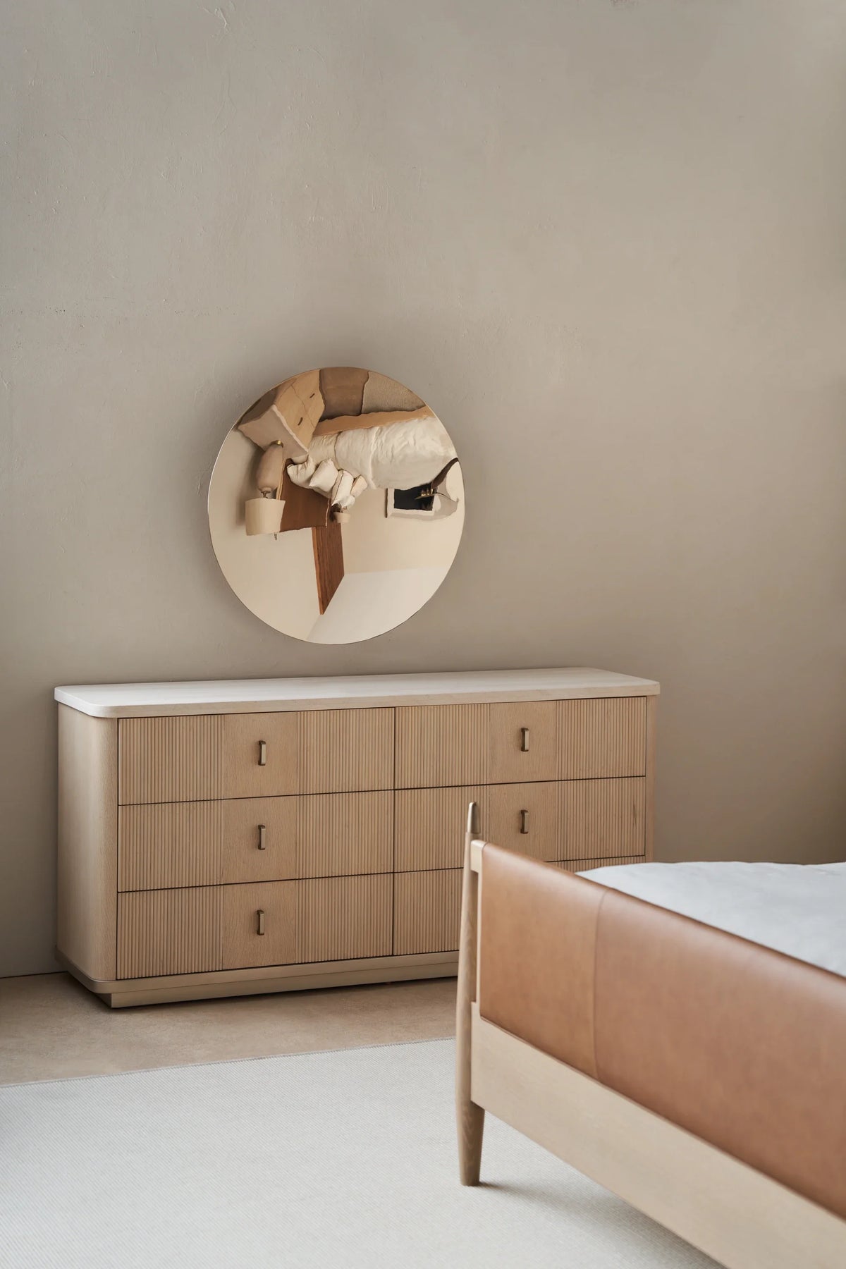 Caracole Rhythm Dresser – finish detail – Lusso Furniture Miami