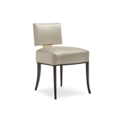 Caracole Reserved Seating Side Chair – front view – Lusso Furniture Miami