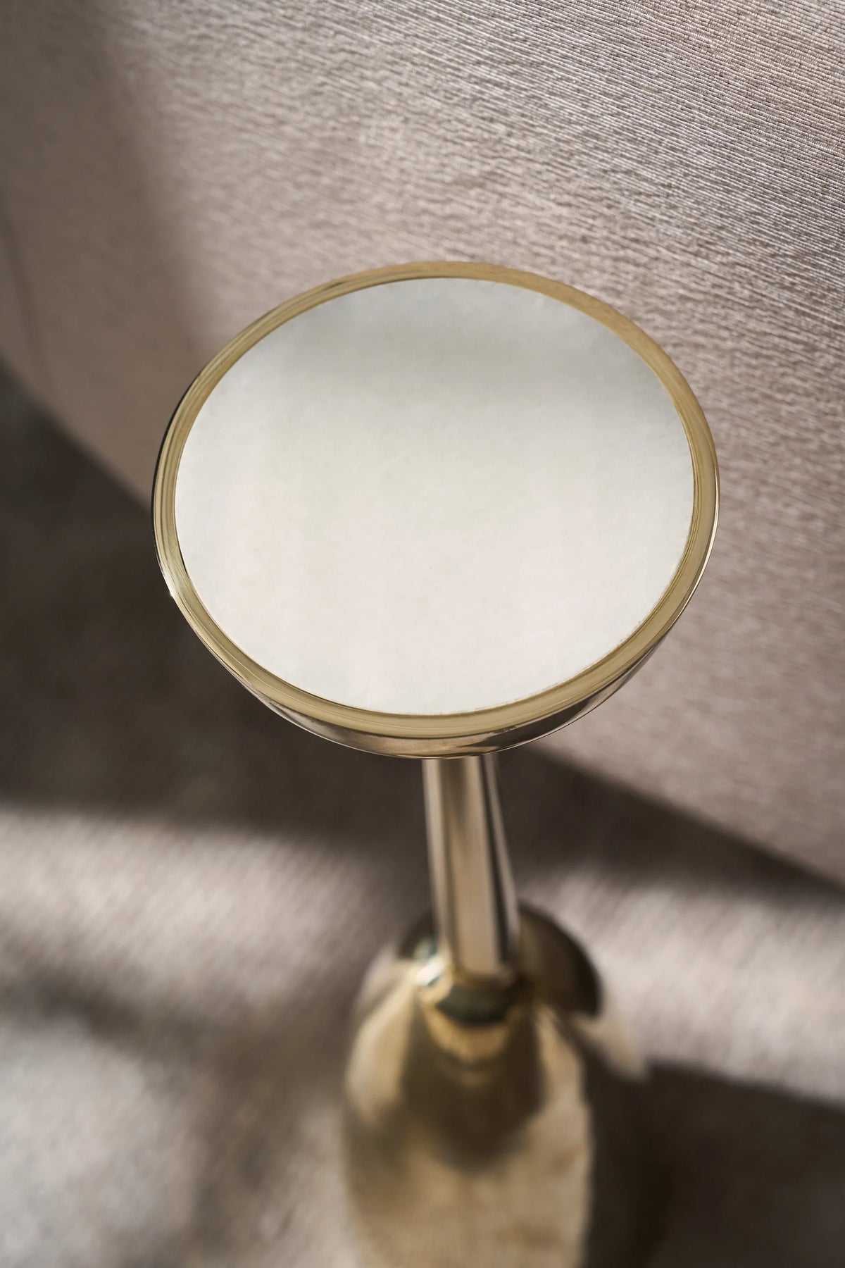Caracole Gamma Side Table – room setting – Lusso Furniture Miami