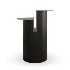 Caracole Discord Side Table – front view – Lusso Furniture Miami