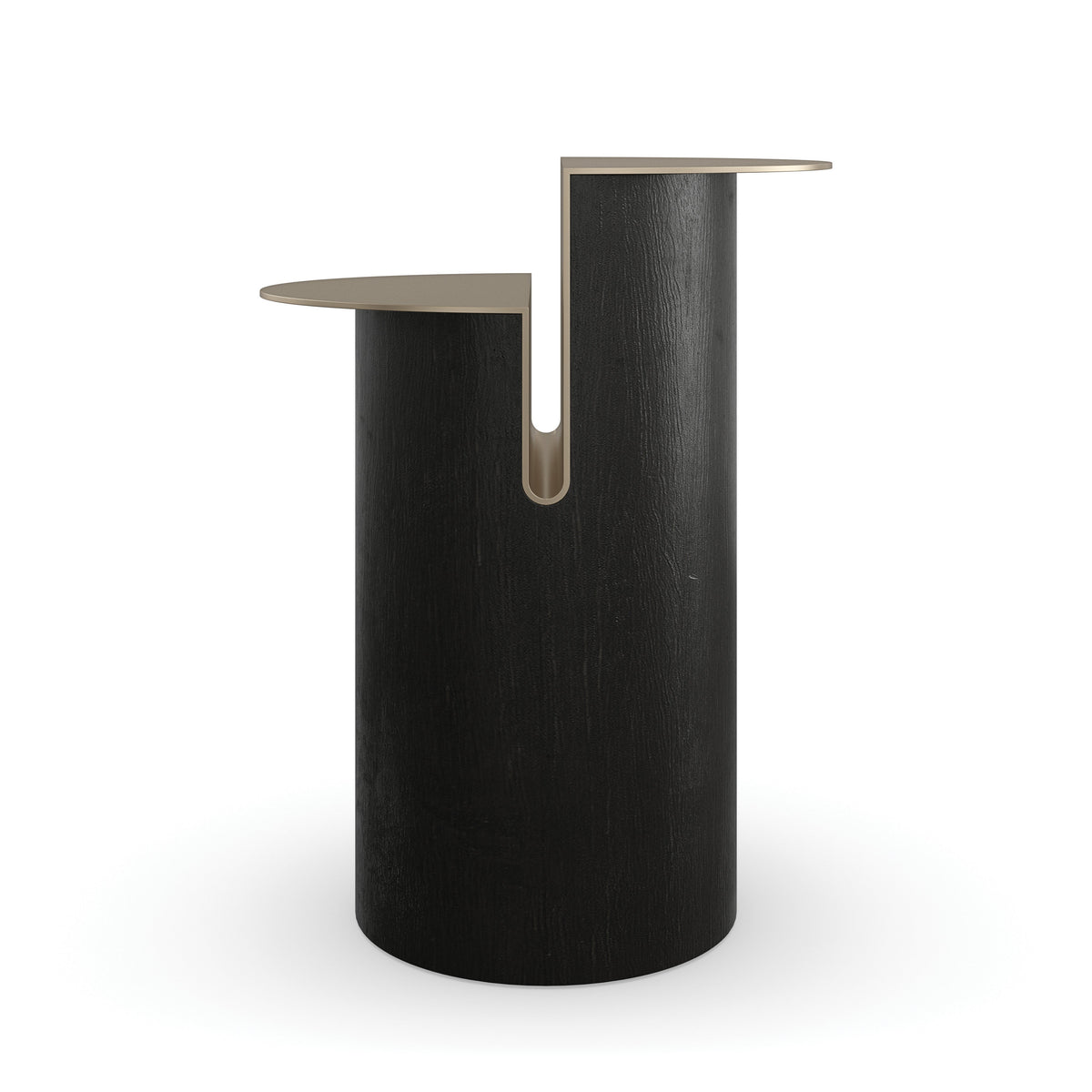 Caracole Discord Side Table – front view – Lusso Furniture Miami
