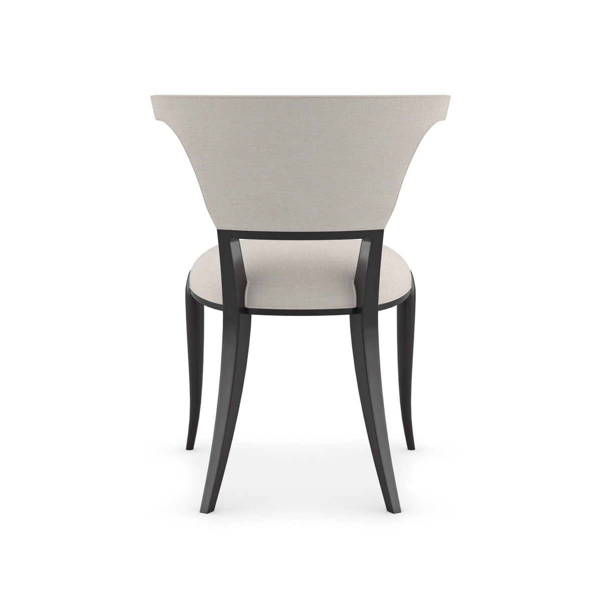 Caracole Be My Guest Dining Chair – back view – Lusso Furniture Miami