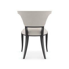 Caracole Be My Guest Dining Chair – back view – Lusso Furniture Miami