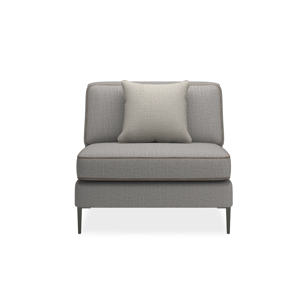Caracole Remix Sectional Components – front view – Lusso Furniture Miami