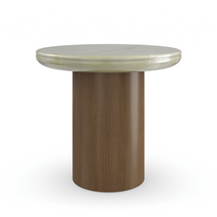 Caracole Cape Verde Accent Table – front view – Lusso Furniture Miami