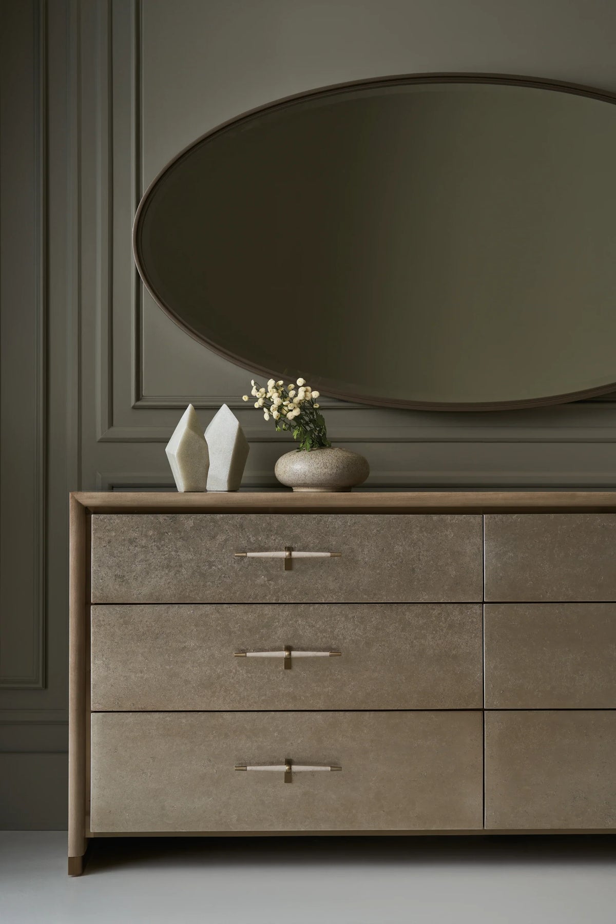 Caracole Hang Up Dresser – close-up – Lusso Furniture Miami