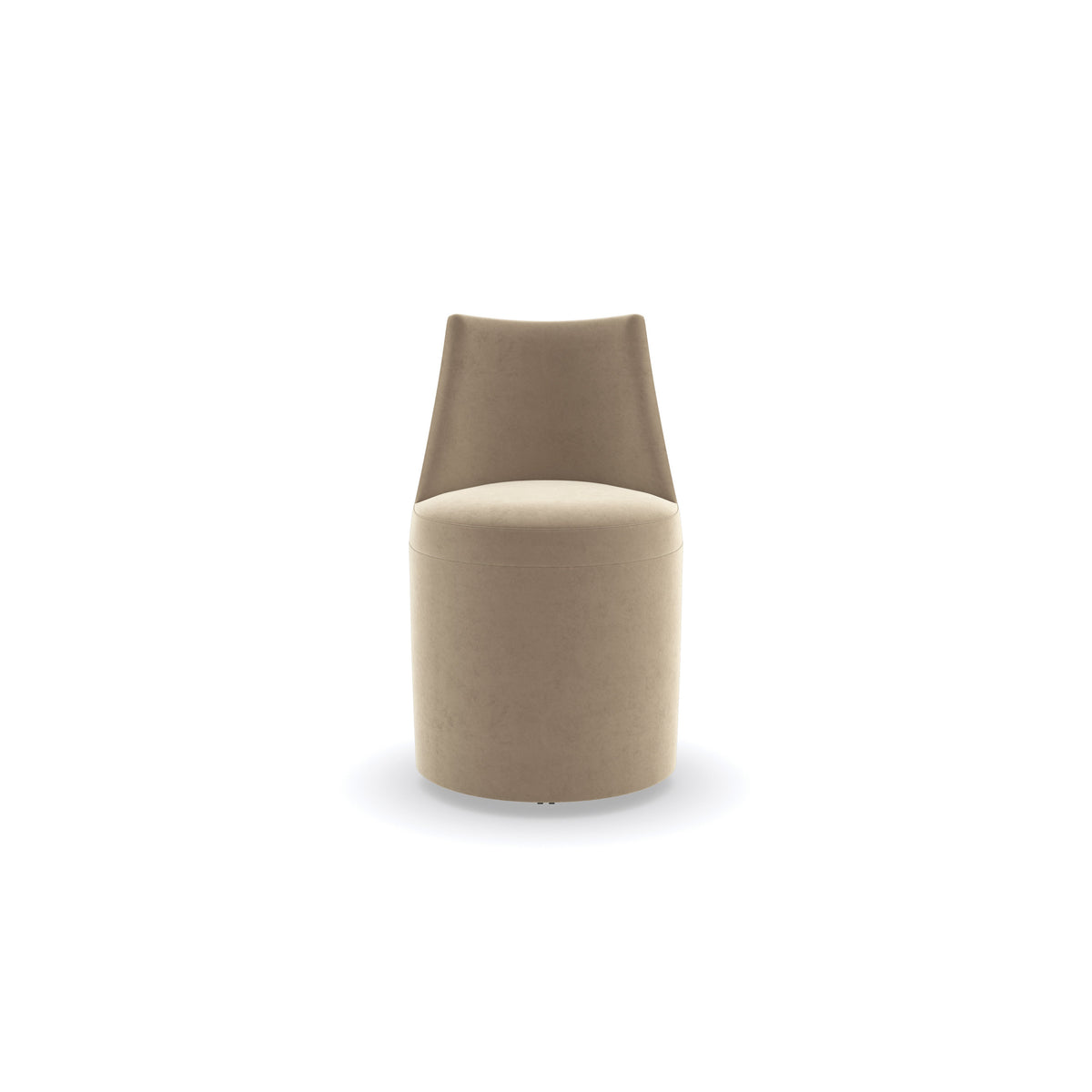 Caracole Barrel Roll Dining Chair – view 12 – Lusso Furniture Miami