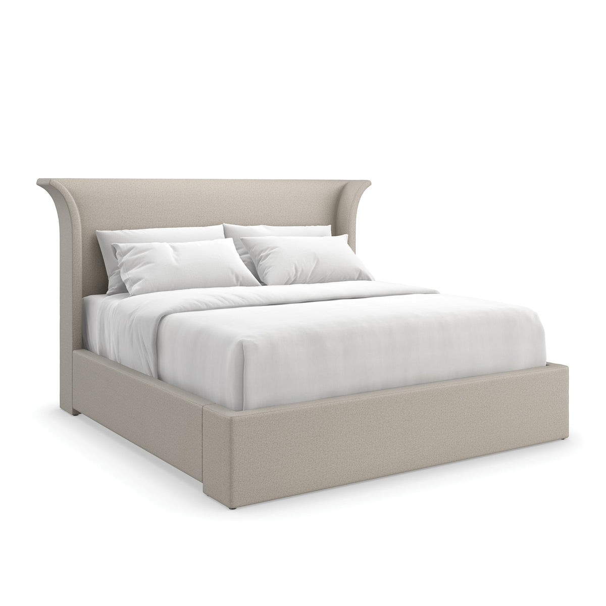 Caracole Beauty Sleep Bed – front view – Lusso Furniture Miami