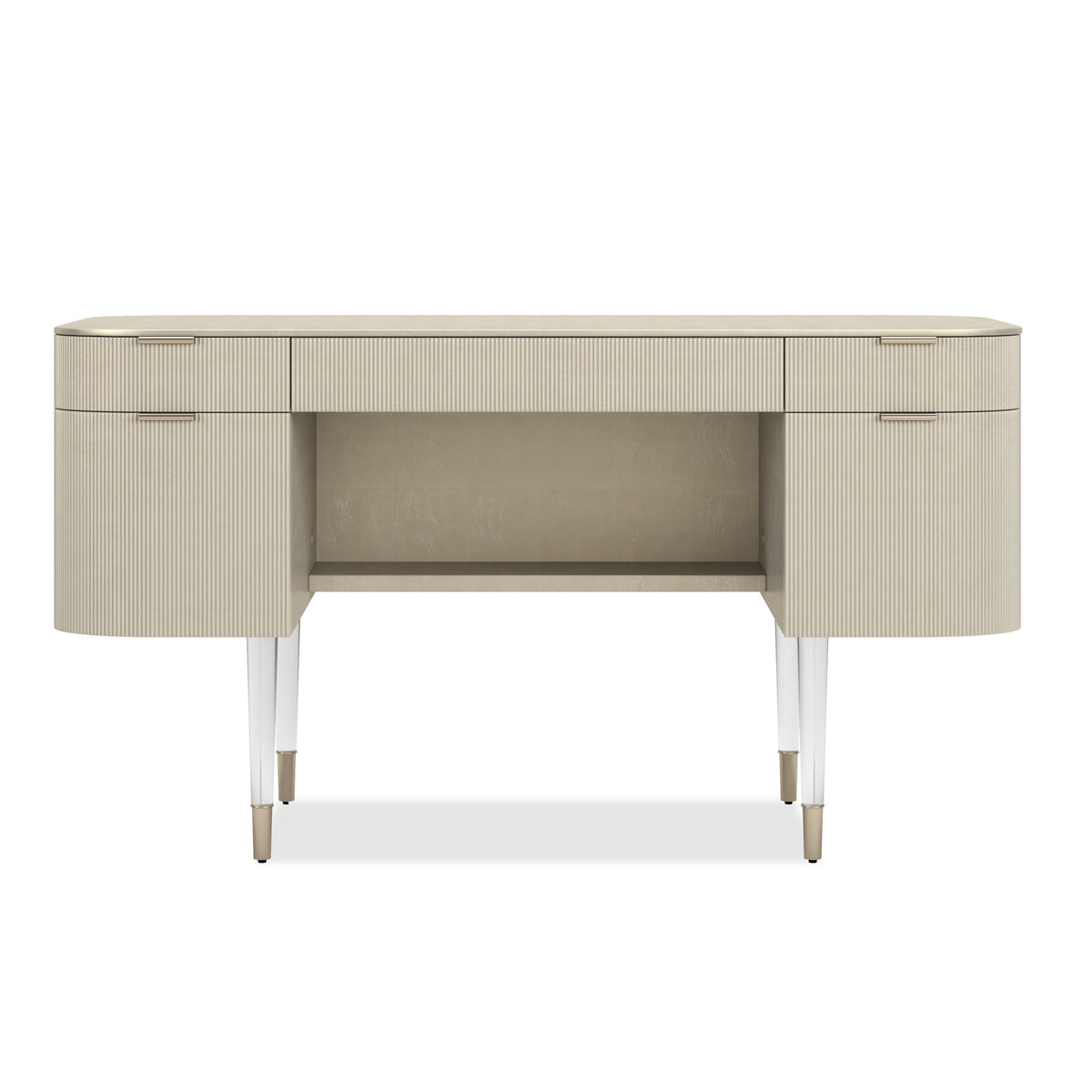 Caracole Love Desk – front view – Lusso Furniture Miami