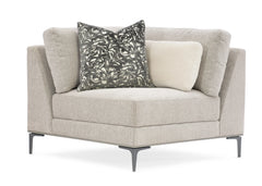Caracole Repetition Corner Sectional – angle view – Lusso Furniture Miami