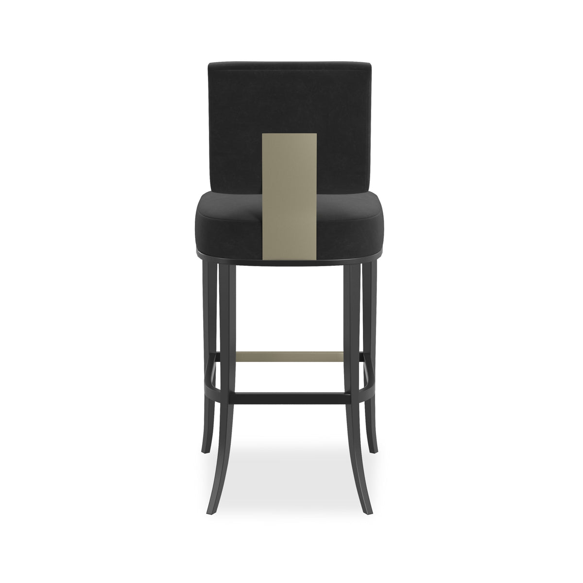 Caracole Reserved Seating Bar Stool – detail – Lusso Furniture Miami