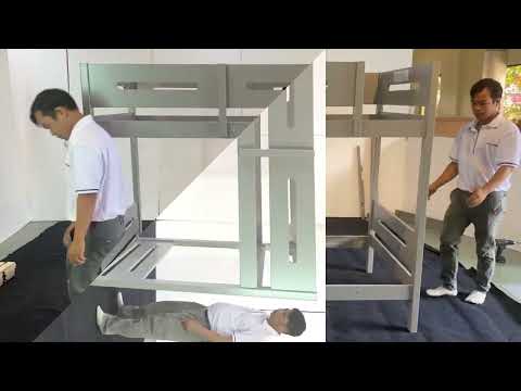 ACME Edah Bunk Bed – back view – Lusso Furniture Miami