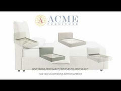 ACME Renee Bed – view 16 – Lusso Furniture Miami
