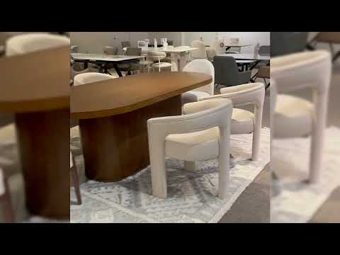 ACME Gamarya Dining Table – close-up – Lusso Furniture Miami