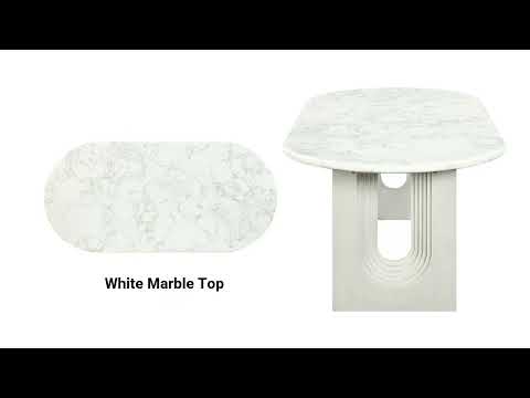 ACME Zayn Dining Table – finish detail – Lusso Furniture Miami