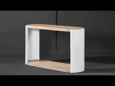 ACME Zoma End Table – close-up – Lusso Furniture Miami