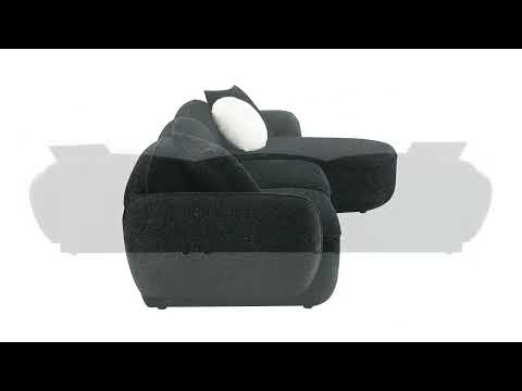 ACME Lucifer Sectional Sofa – finish detail – Lusso Furniture Miami