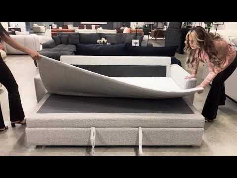 ACME Connie Sleeper Sofa – finish detail – Lusso Furniture Miami