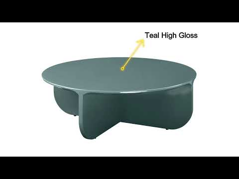ACME Lamond End Table – back view – Lusso Furniture Miami