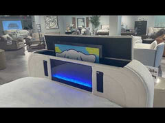 ACME Shelyn Nightstand – view 23 – Lusso Furniture Miami
