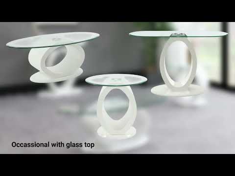 ACME Dyllan Coffee Table – back view – Lusso Furniture Miami