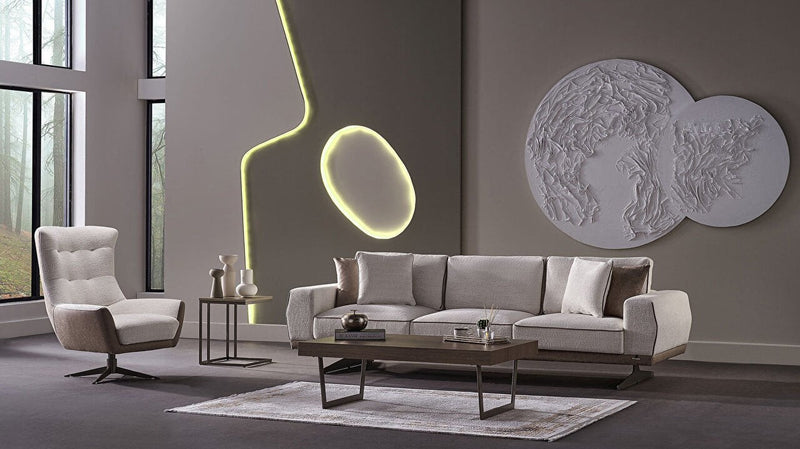 Ravelly Living Room Set (Beatto White)-zoom-