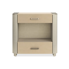 Caracole Love Open Nightstand – view 12 – Lusso Furniture Miami