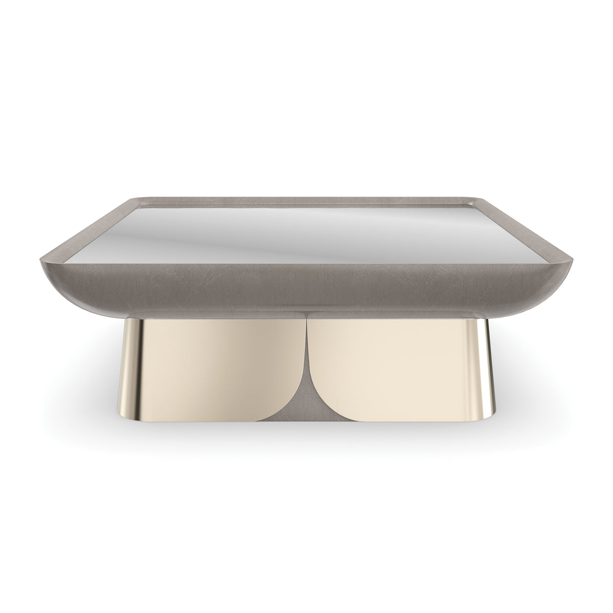 Caracole Zenith Cocktail Table – front view – Lusso Furniture Miami