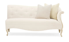 Caracole Two To Tango Loveseat – angle view – Lusso Furniture Miami