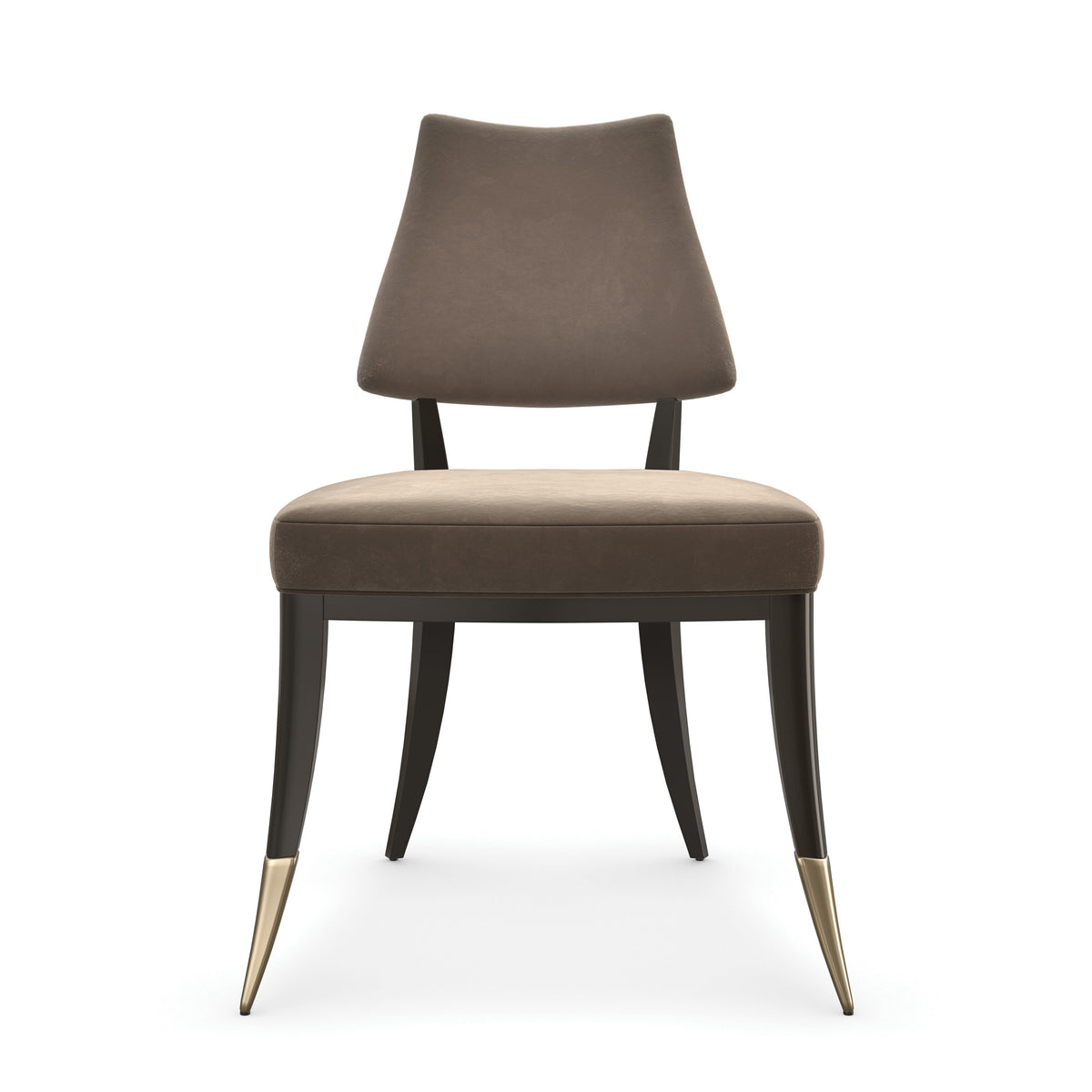 Caracole Caress Dining Chair – front view – Lusso Furniture Miami