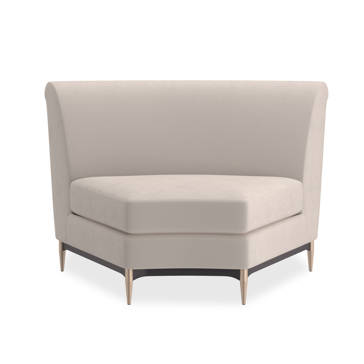 Caracole Three's Company Components – front view – Lusso Furniture Miami