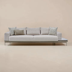 Estella Living Room Set (Cream) – Living Room Set | Lusso Furniture (view 12)