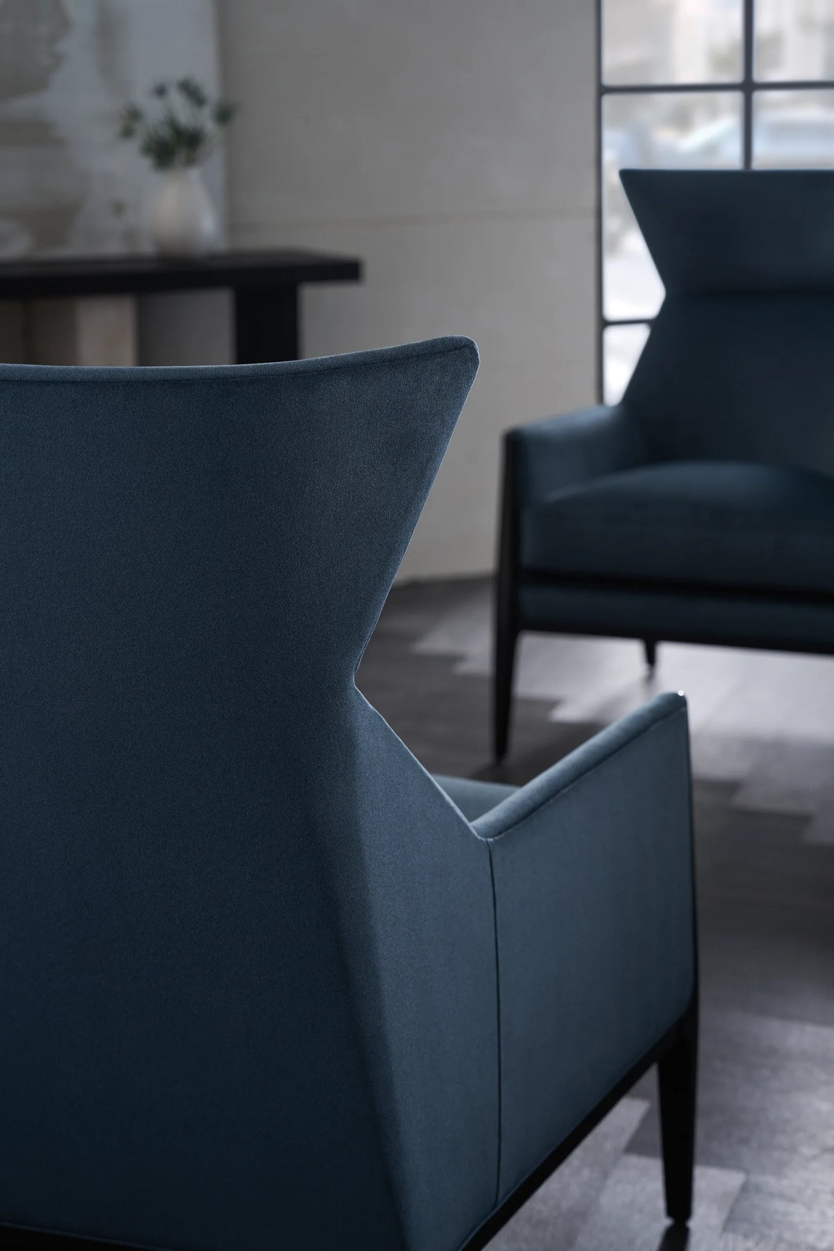 Caracole Boundless Accent Chair – room setting – Lusso Furniture Miami