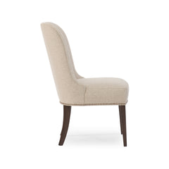 Caracole Streamline Side Chair – side view – Lusso Furniture Miami