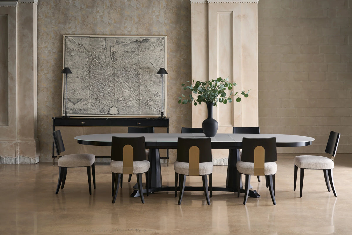 Caracole Bordeaux Dining Table – angle view – Lusso Furniture Miami