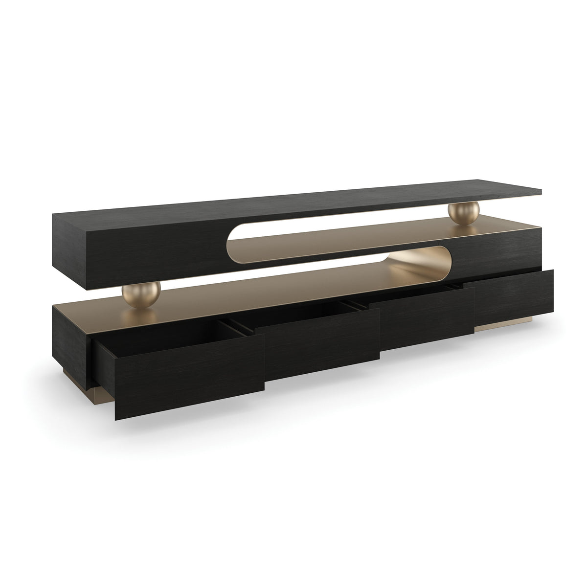 Caracole Harmony Sideboard – close-up – Lusso Furniture Miami