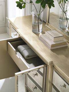 Caracole La Dee Dah Dresser – side view – Lusso Furniture Miami