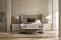 Caracole Avignon Nightstand – angle view – Lusso Furniture Miami