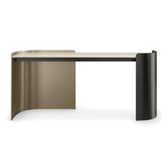 Caracole Movement Console Desk – front view – Lusso Furniture Miami