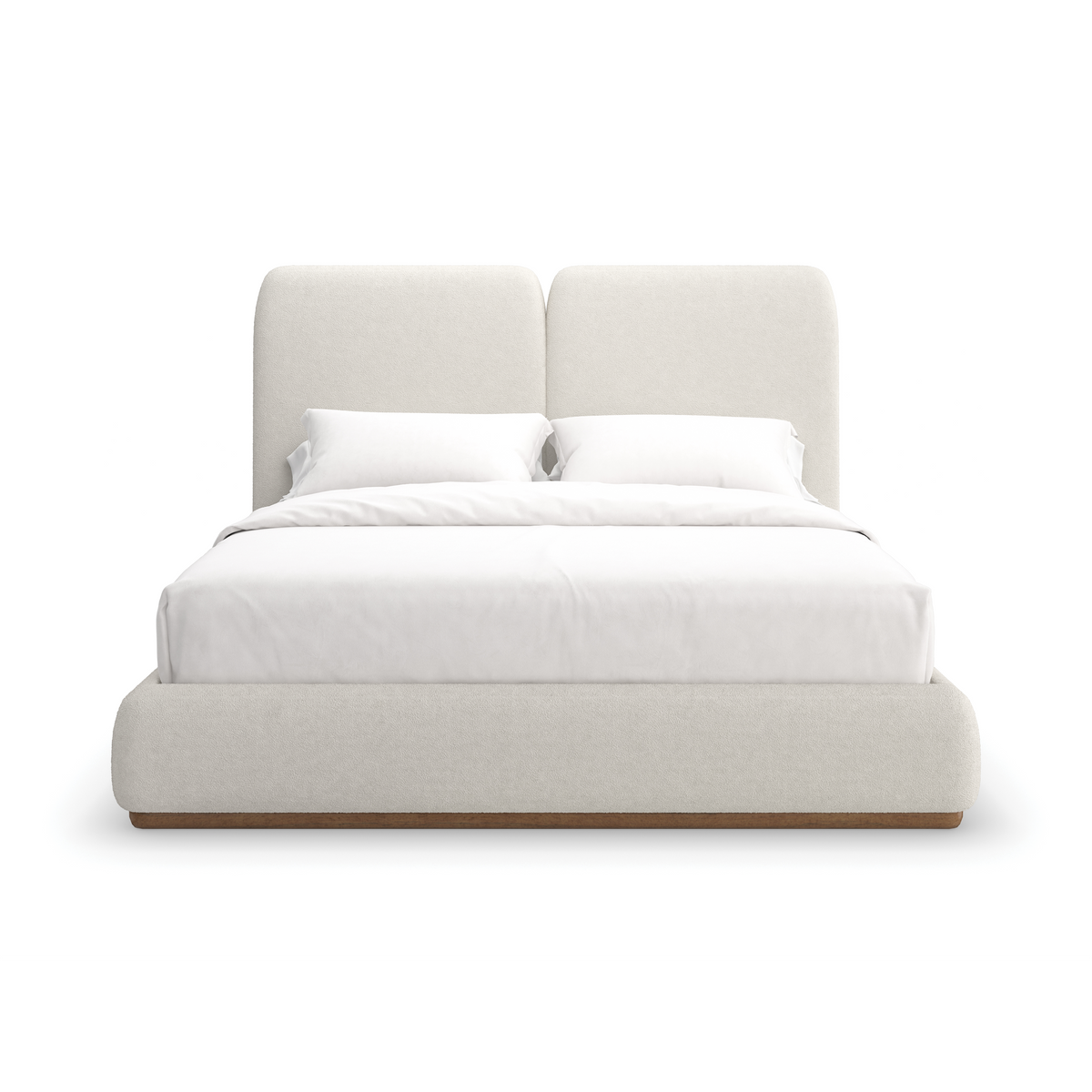 Caracole Malta Bed – front view – Lusso Furniture Miami