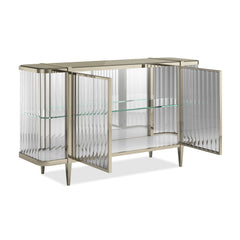 Caracole Stop And Stare Sideboard – room setting – Lusso Furniture Miami
