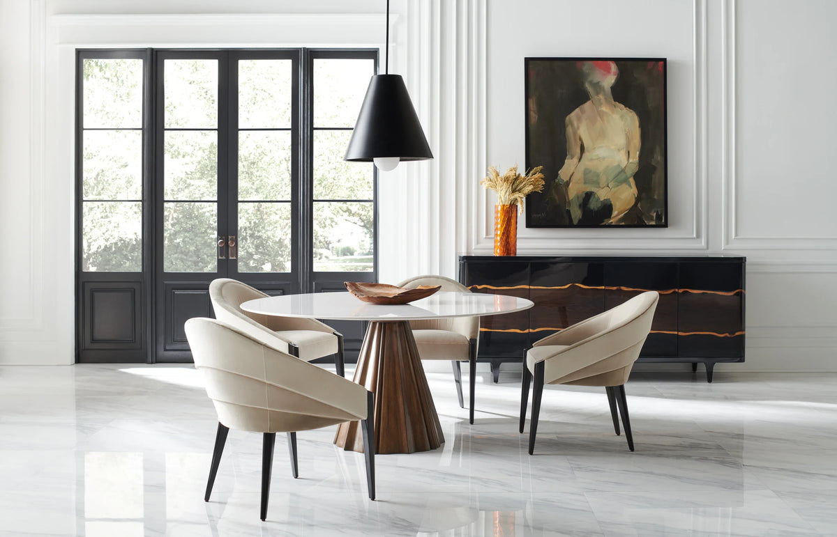 Caracole All Natural Dining Table – detail – Lusso Furniture Miami