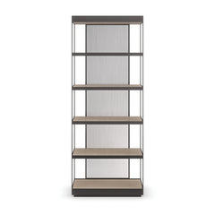 Caracole Shelf Life Cabinet – front view – Lusso Furniture Miami