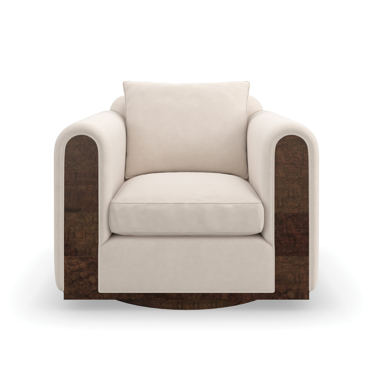 Caracole Dimitri Chair – front view – Lusso Furniture Miami