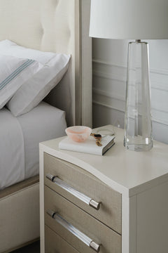 Caracole Clarity Nightstand – angle view – Lusso Furniture Miami