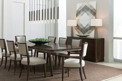 Caracole Streamline Dining Table – angle view – Lusso Furniture Miami