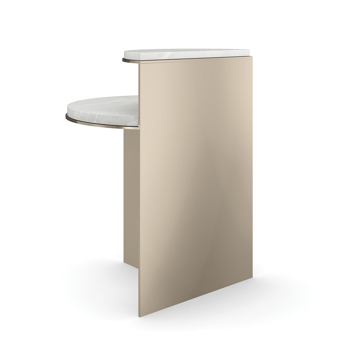 Caracole Touche Light Side Table – top view – Lusso Furniture Miami
